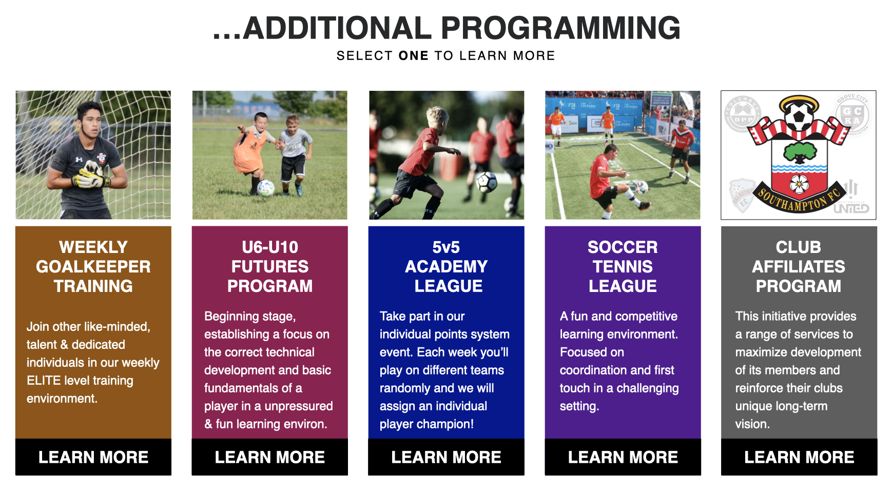 Soccer Field Academy Supplemental Elite Training Academy
