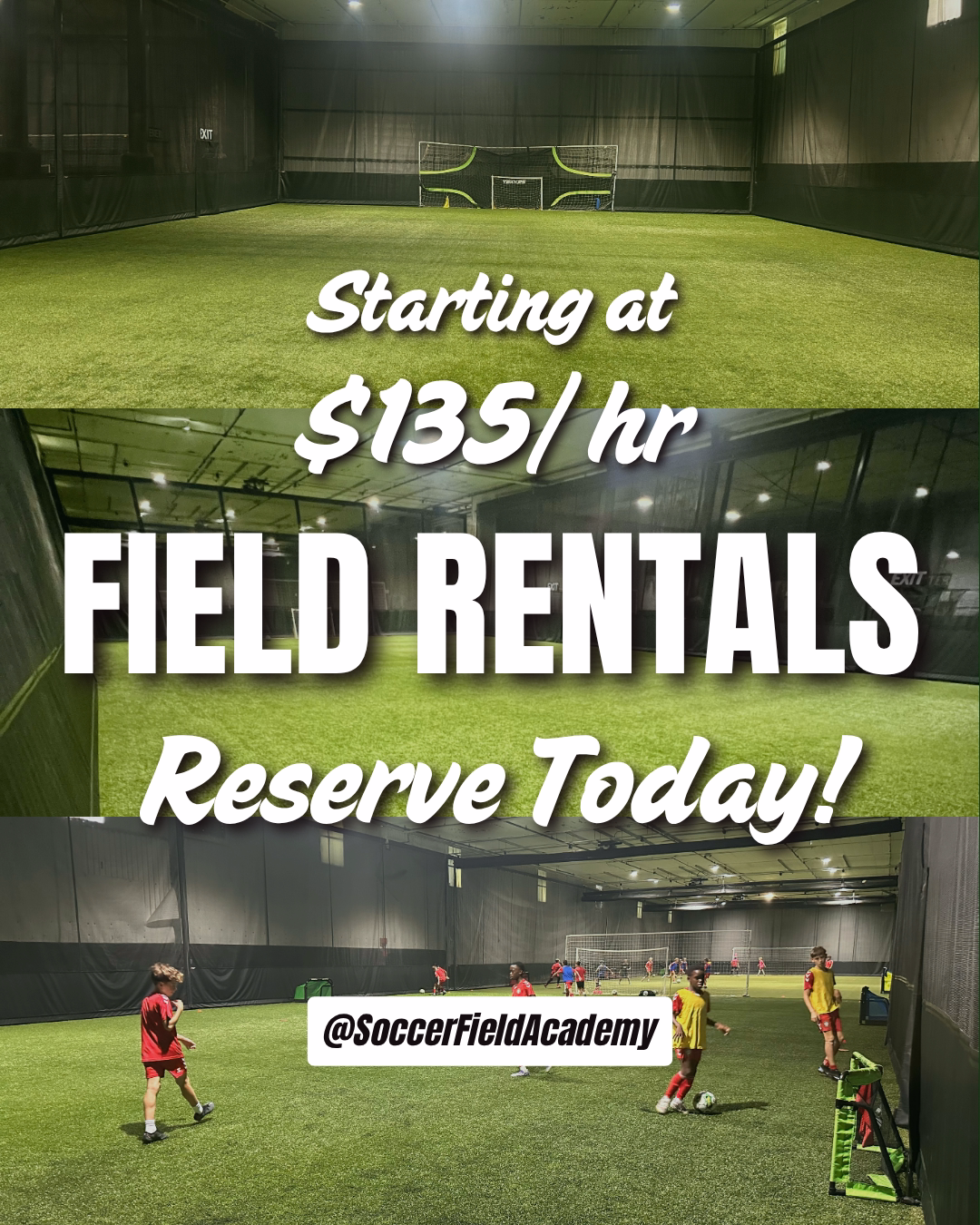 5v5 On-Fire Games youth soccer league at Soccer Field Academy Columbus