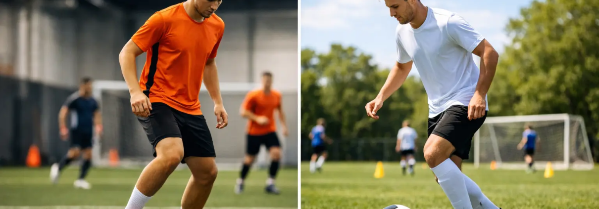 Indoor Training vs Outdoor Practice in Soccer