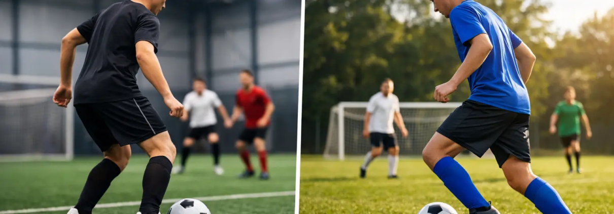 Indoor Versus Outdoor Soccer Training