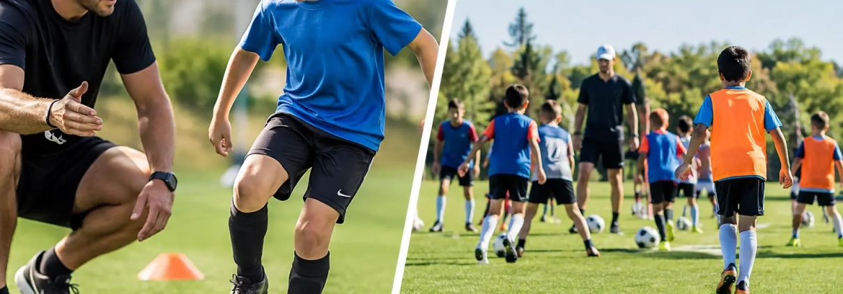 Soccer Clinic Versus Camp for Young Players